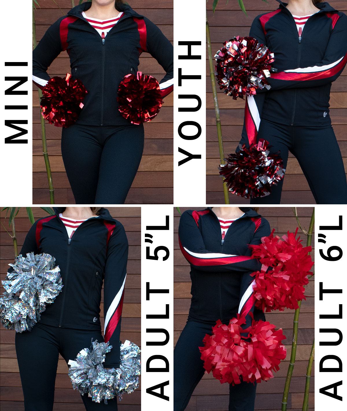 2-Color In-Stock Pom - Pom Poms | Omni Cheer