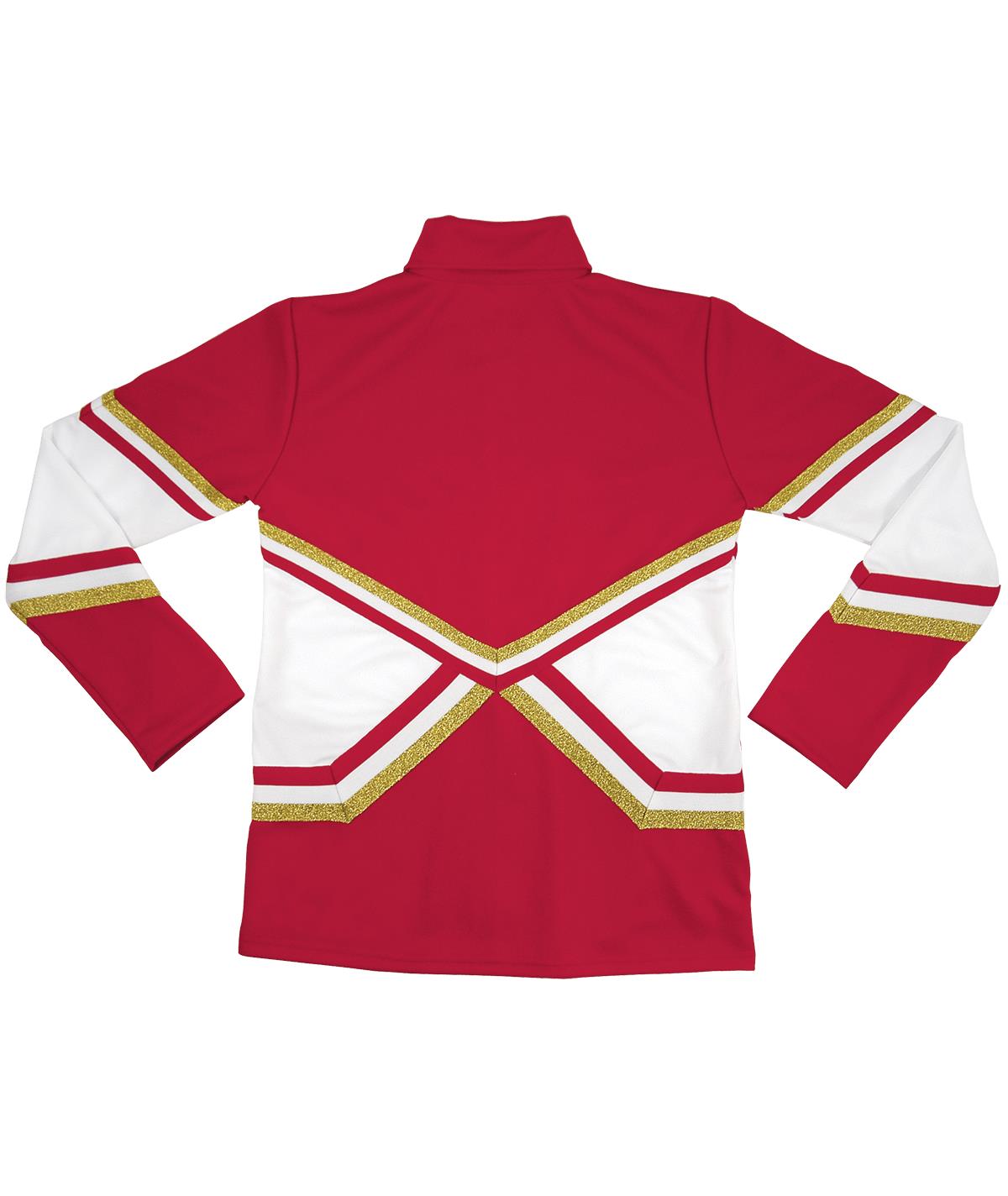 Chasse Metallic Crossover Double Knit Jacket - Cheer Warmups